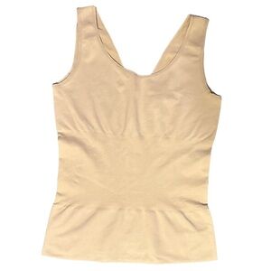 anti. Women's Beige Tank Top size M